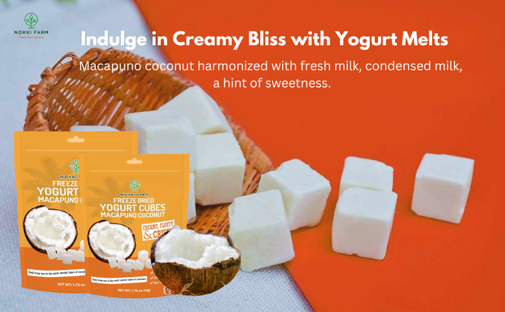 The Perfect Healthy Snack for Kids: Freeze Dried Macapuno Coconut Yogurt Melts