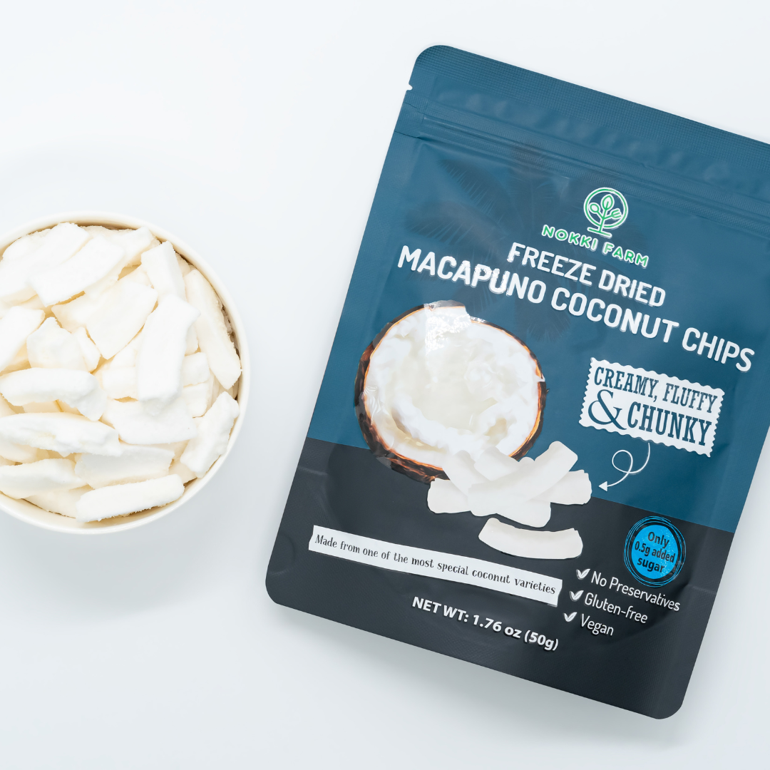 Freeze Dried Macapuno Coconut Chips
