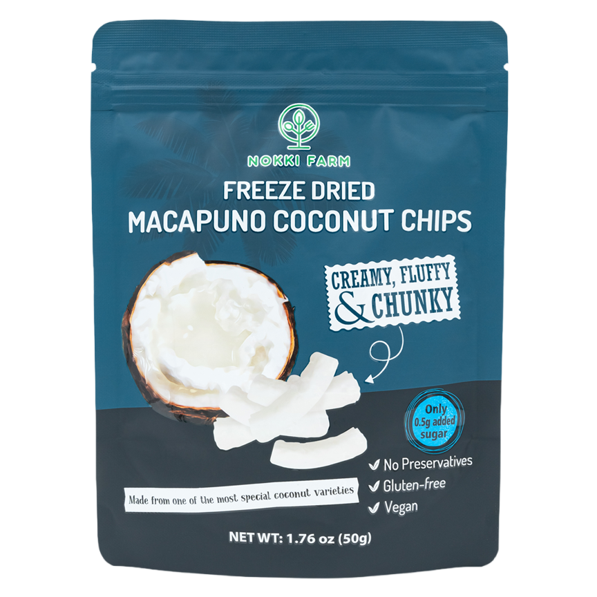 Freeze Dried Macapuno Coconut Chips