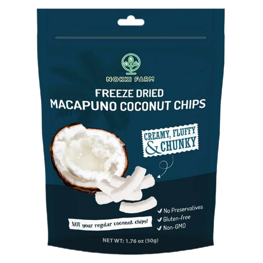 Freeze Dried Macapuno Coconut Chips