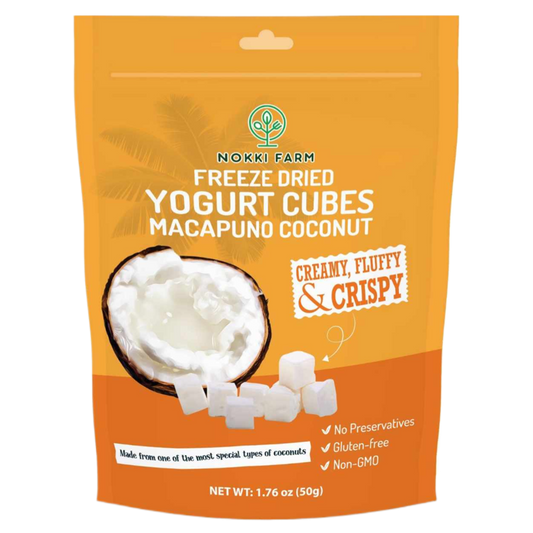 Freeze Dried Yogurt Cubes - Macapuno Coconut