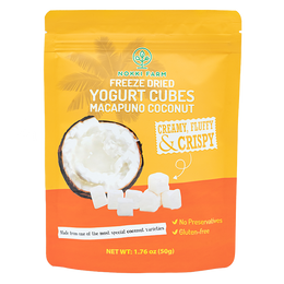 Freeze-Dried Yogurt Cubes - Macapuno Coconut