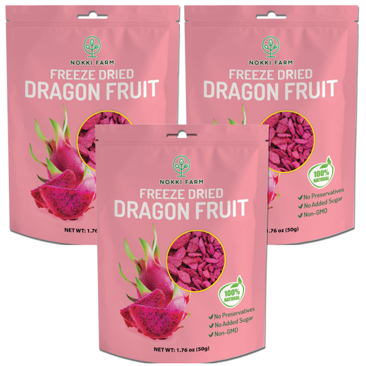 Freeze Dried Red Dragon Fruit - Pack of 3