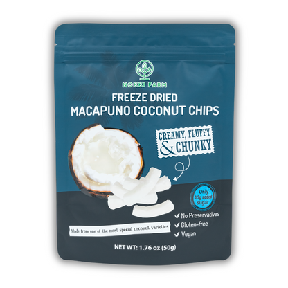 Freeze Dried Macapuno Coconut Chips