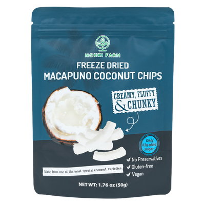 Freeze Dried Macapuno Coconut Chips