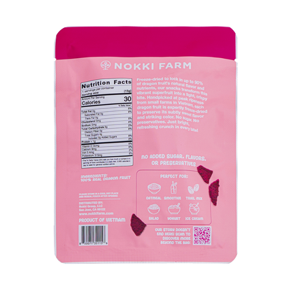 Freeze-Dried Red Dragon Fruit