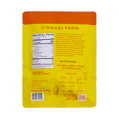 Freeze-Dried Jackfruit