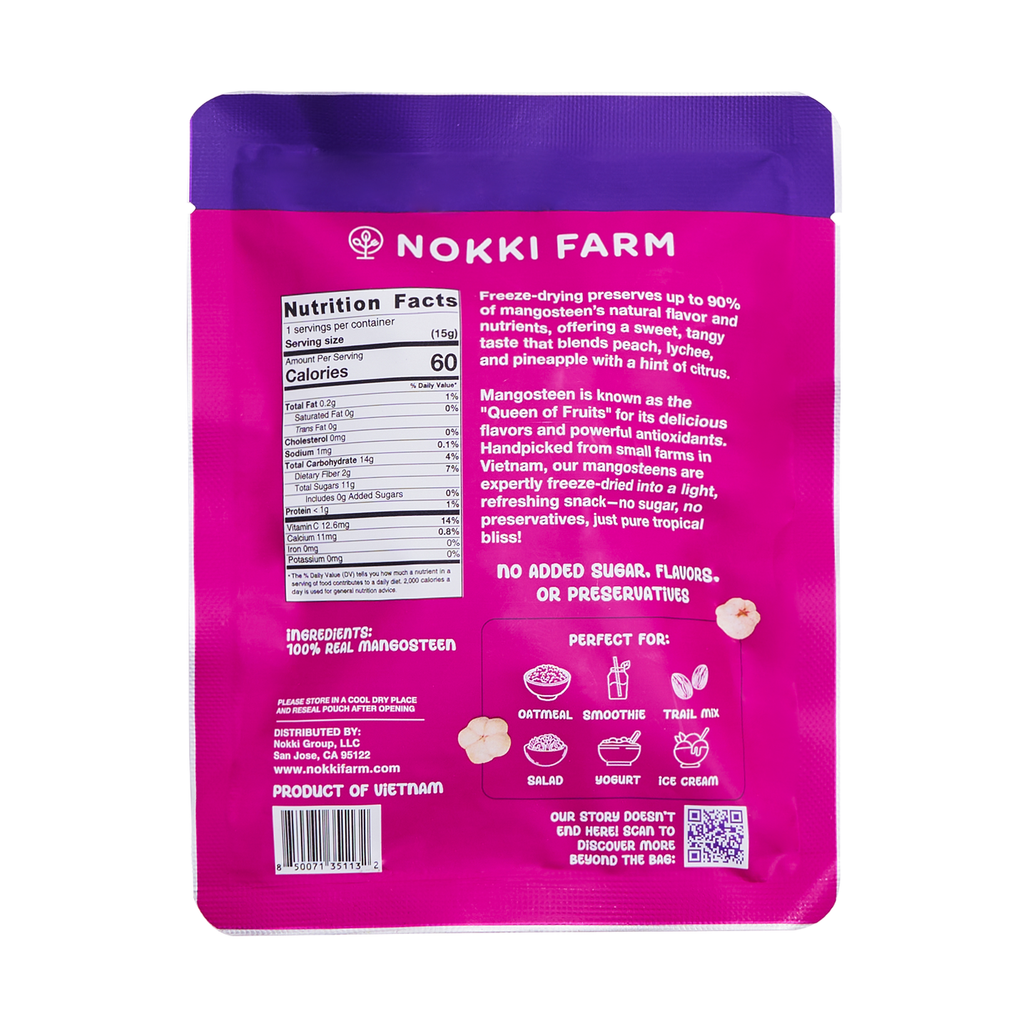 Freeze-Dried Mangosteen