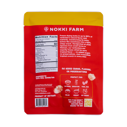 Freeze-Dried Rambutan Crisps